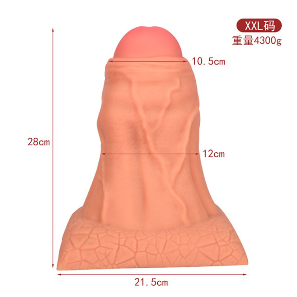 Silicone-Extreme Speculum Spreader Dilator Huge Big Plug Expander -Couples