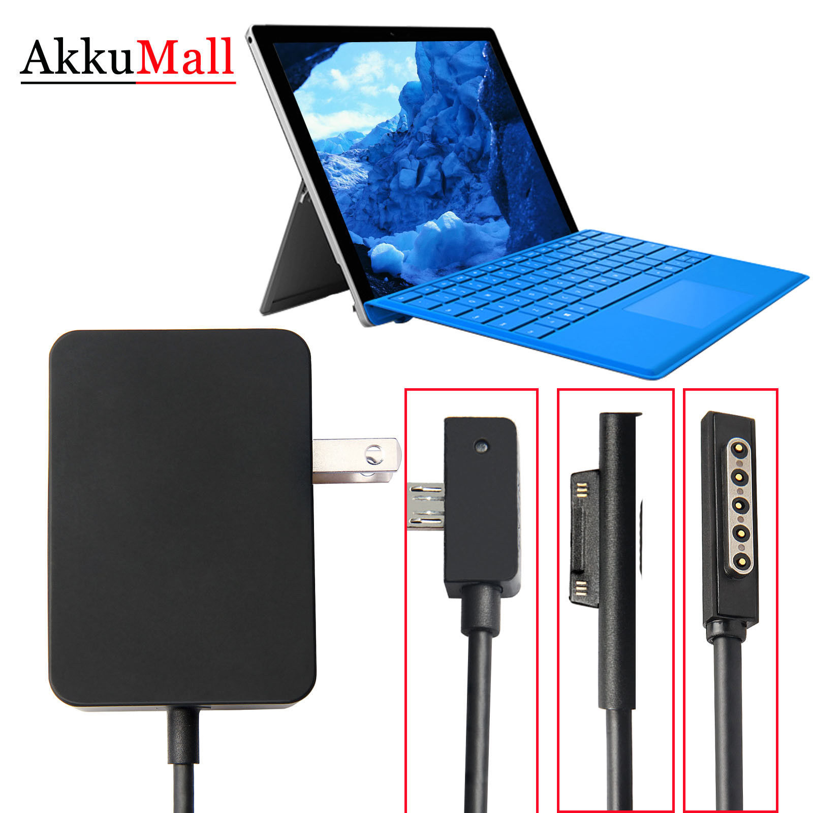 AC Adapter Power Supply Wall Charger Cord For Microsoft Windows Surface Book Pro