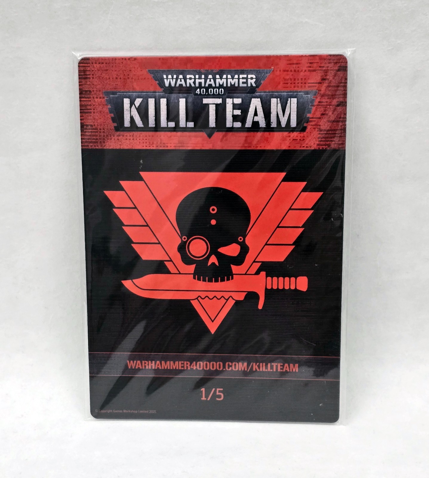Kill Team - CELEBRATION PROMO CARDS (5x Cards) 2021 - Warhammer 40K - NIS - OOP