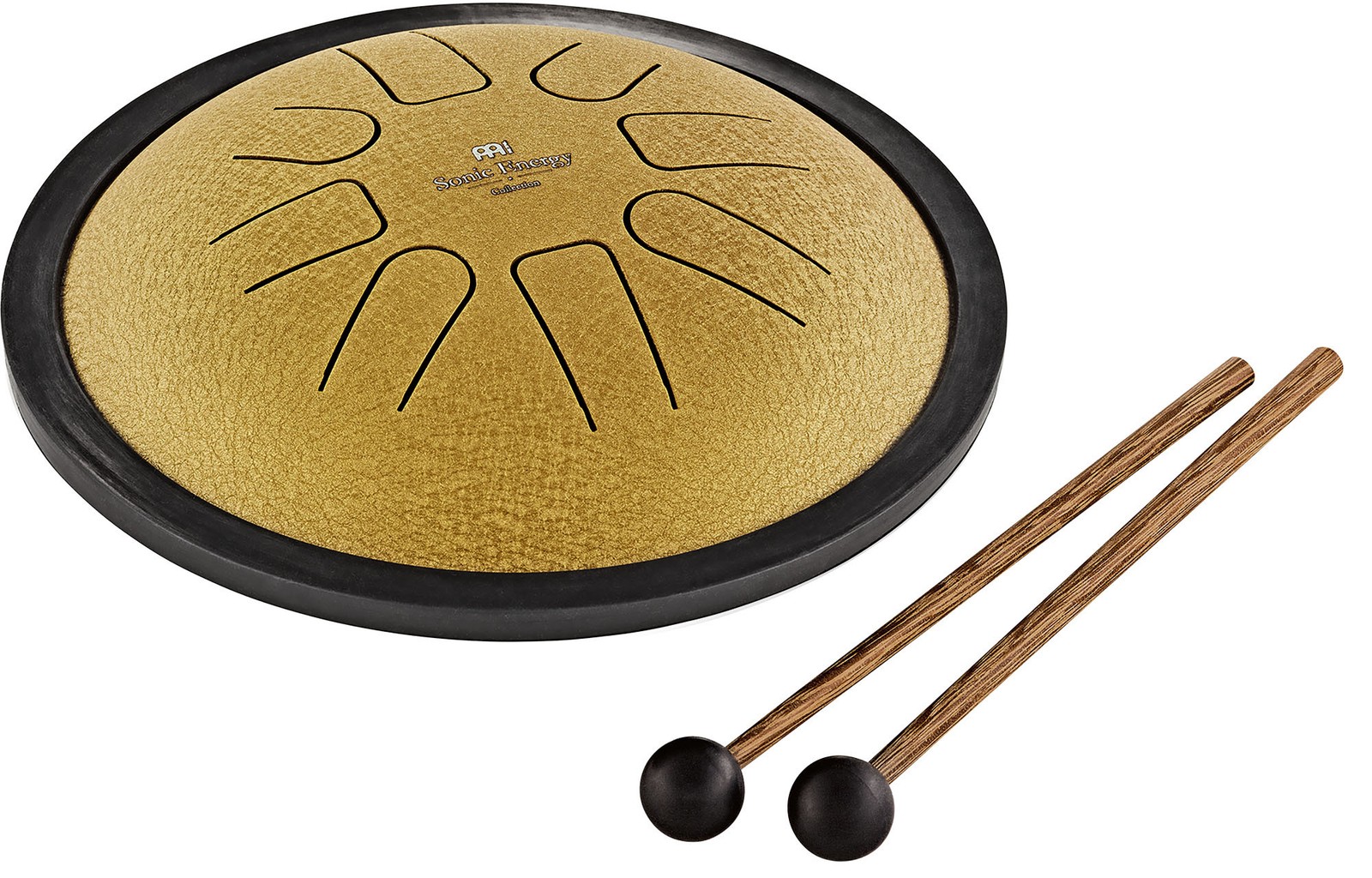 Meinl Sonic Energy Small Steel Tongue Drum C Minor, 8 Tones - Gold / 7" / 18 Cm