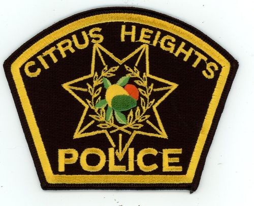CALIFORNIA CA CITRUS HEIGHTS POLICE NICE SHOULDER PATCH SHERIFF