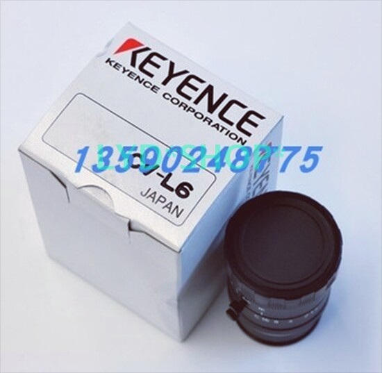 1pc New IN BOX CV-L6 industrial lens 6MM 1:1.4 C-mount 1/2
