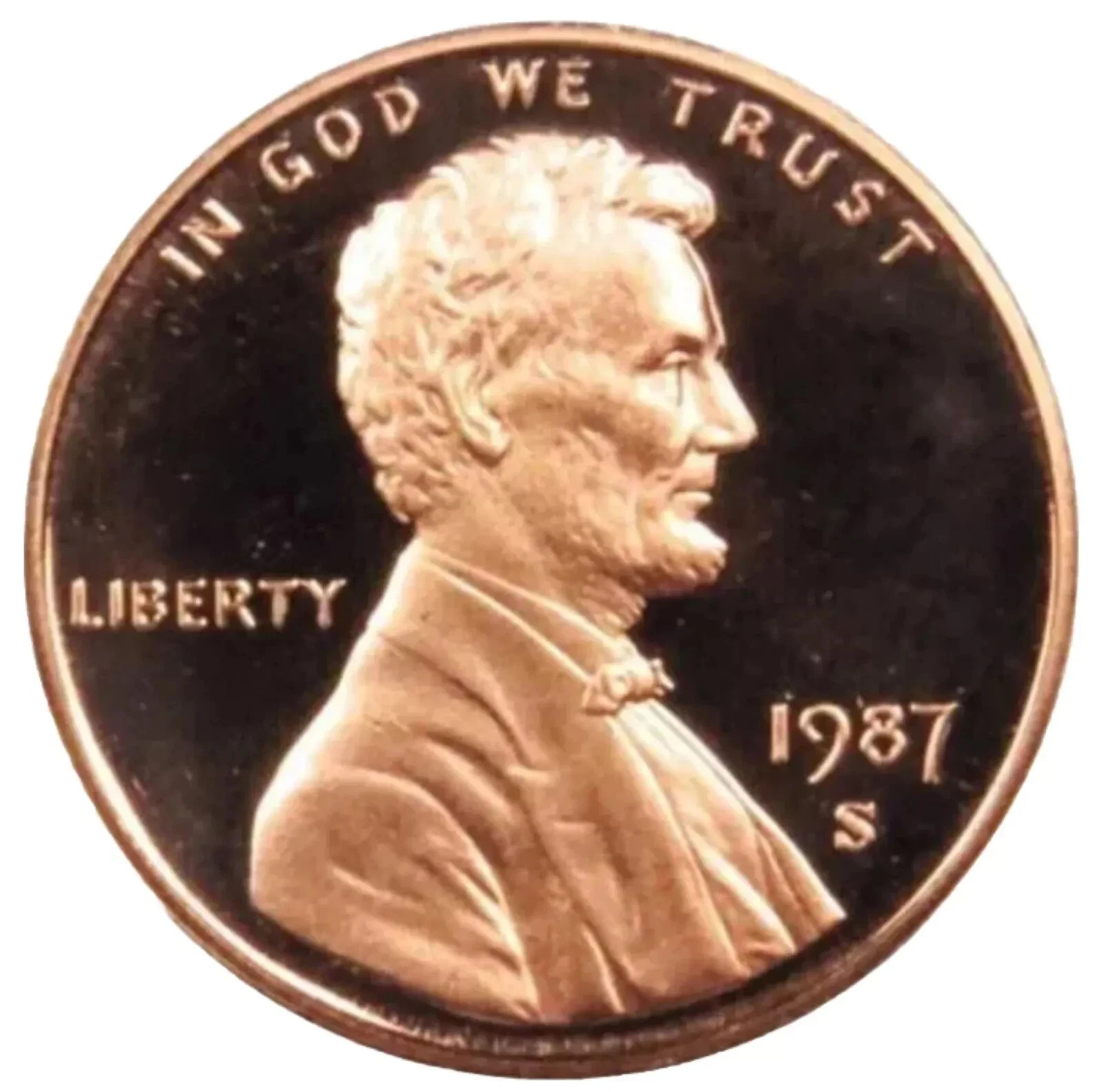 1987-S LINCOLN MEMORIAL GEM PROOF