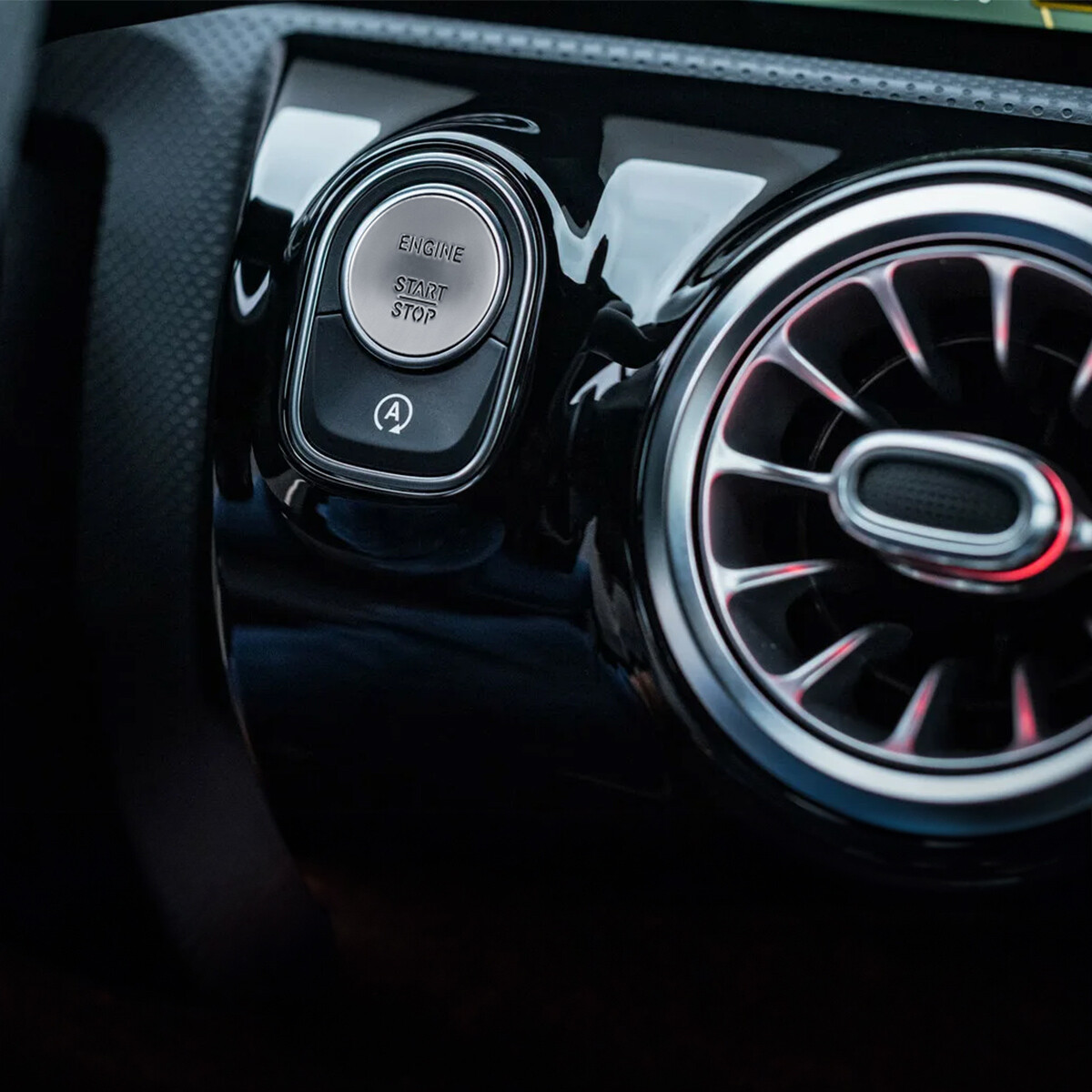 To Start Button Keyless Go Engine Start Stop Push Button For Mercedes-Benz