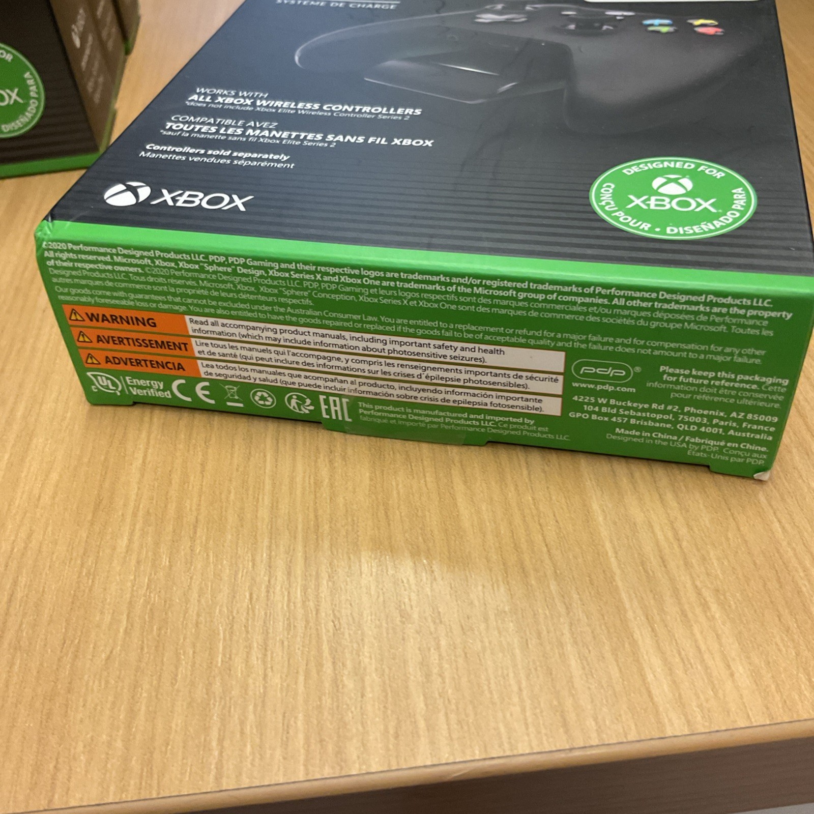 PDP Gaming Single Ultra Slim Charge System for Xbox Series X Controller