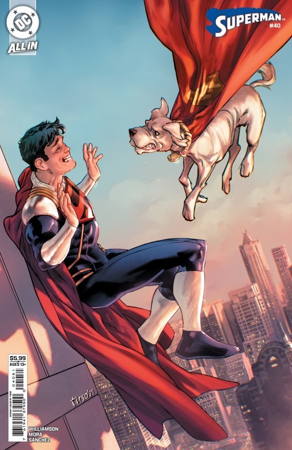Superman #40 CVR E Tirso Cons Card Stock VAR 7/22/26 DC Comics