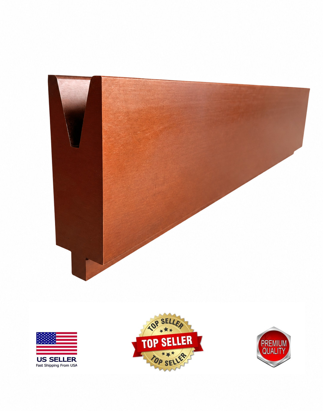 American Style Press Brake Die,  1" V Opening, 20.27" Length, 30°