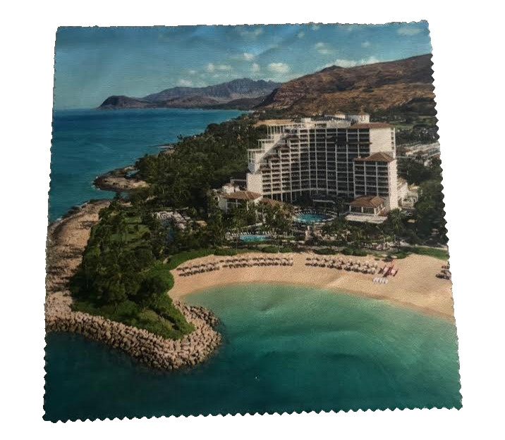 NEW Four Seasons Resort Oahu Koolina hotel microfiber cloth FREE SHIPPING