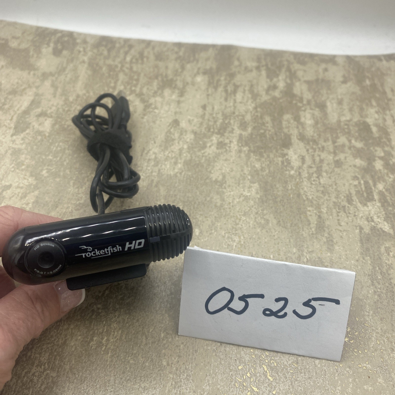Rocketfish-RF-HDWEBLT 11D13D-HD Camera Webcam UNTESTED-See Pictures