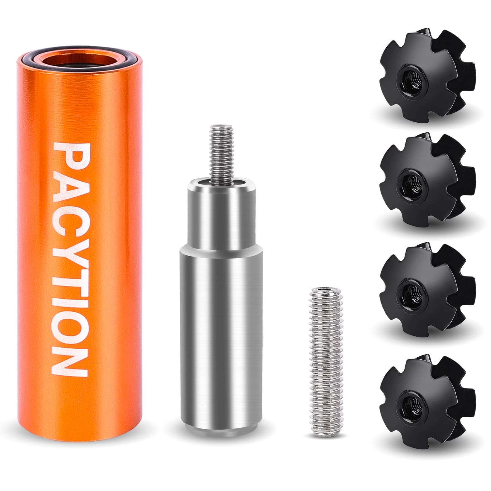 MTB Star Nut Setting Tool with 2 Spare Screws & 4 Star Nuts - Fork Installation