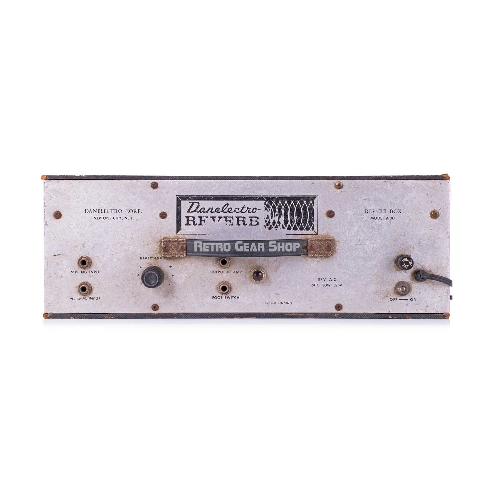 Danelectro Reverb Box Model 9100 Rare Vintage Spring Reverb