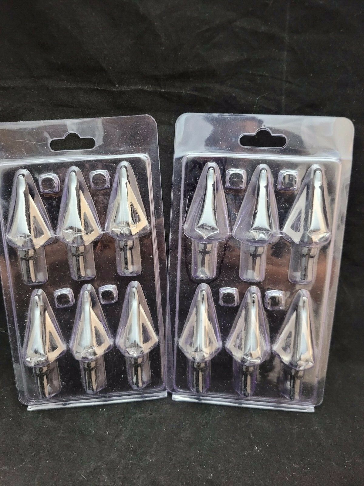 Broadheads Archery Arrow Tip 10pc 3 Blade Crossbow Compound Bow Targeting Set Lo