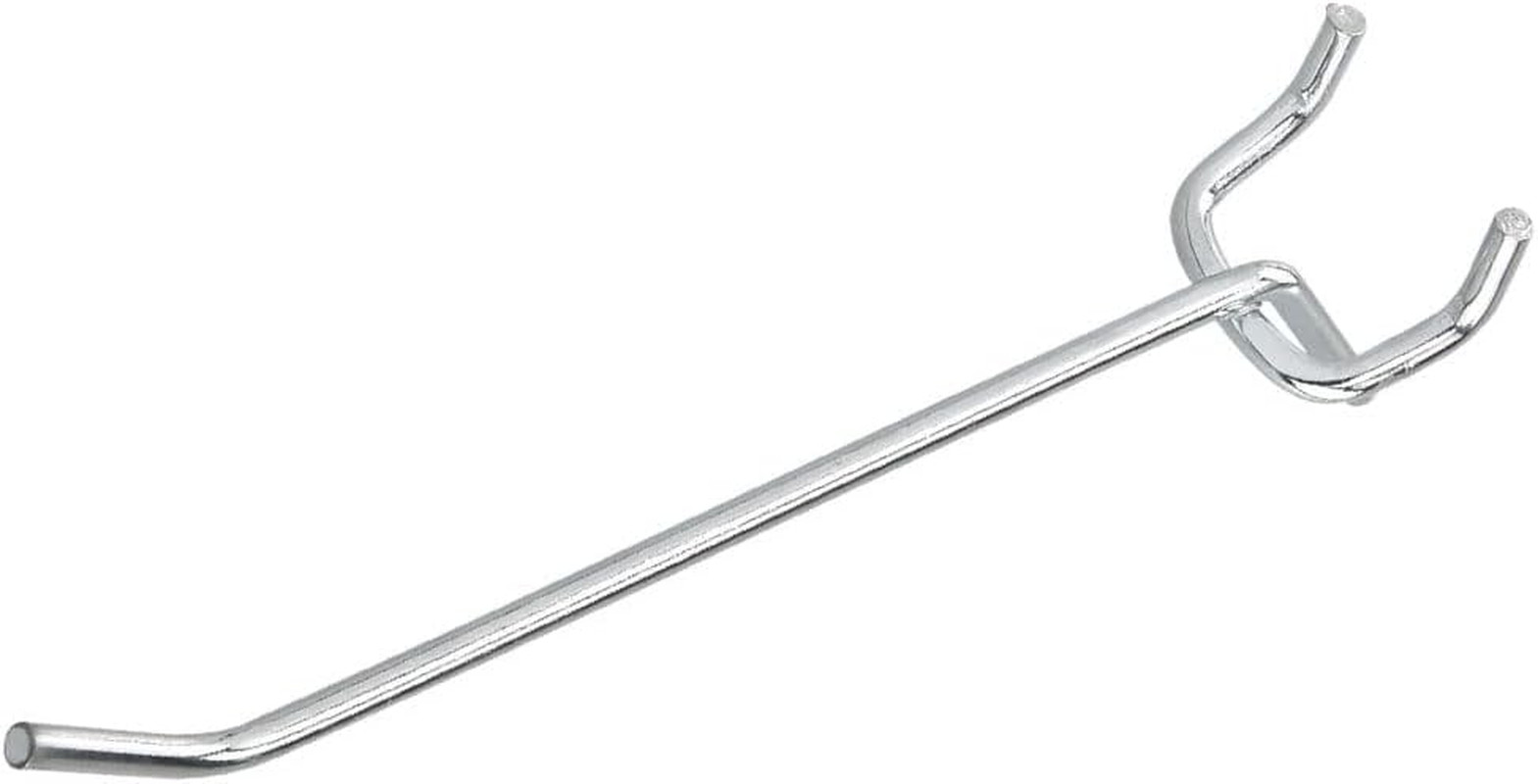 53100A 4 Inch Heavy Duty Pegboard Hooks Kit, 50 Pack, 1/8" Peg Hooks for 1” Spac