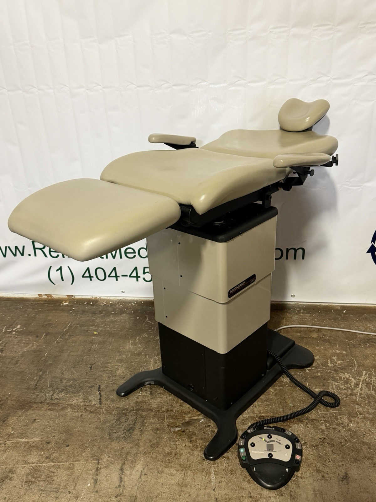 Midmark 419 Power ENT DERMATOLOGY Procedure Table Chair Programmable Exam 419-00