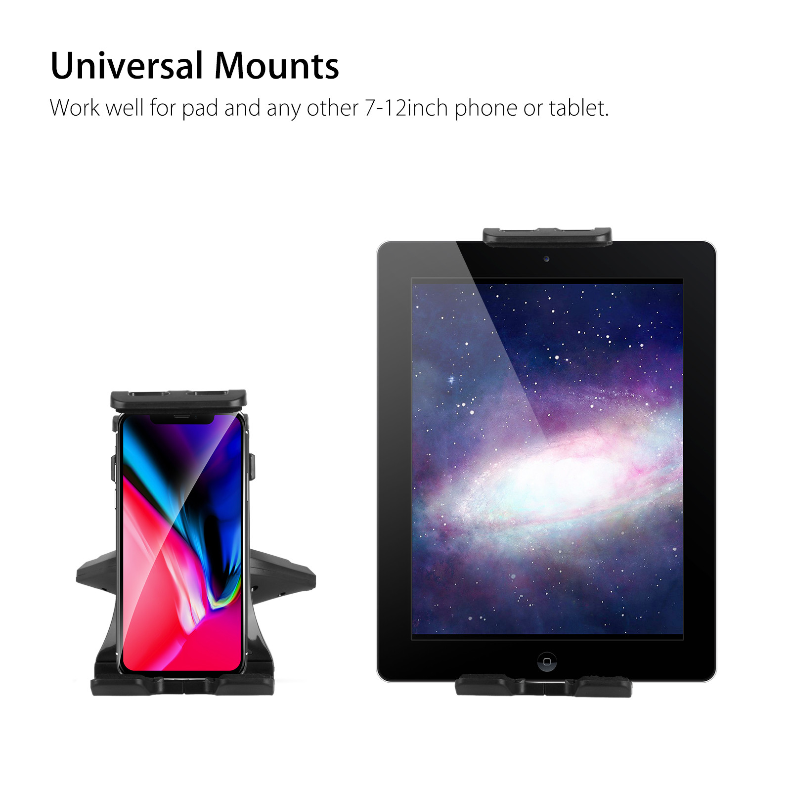 Universal Adjust Car CD Slot Mount Holder Fr iPad/Galaxy Tab/Tablet/Phone 4-14''