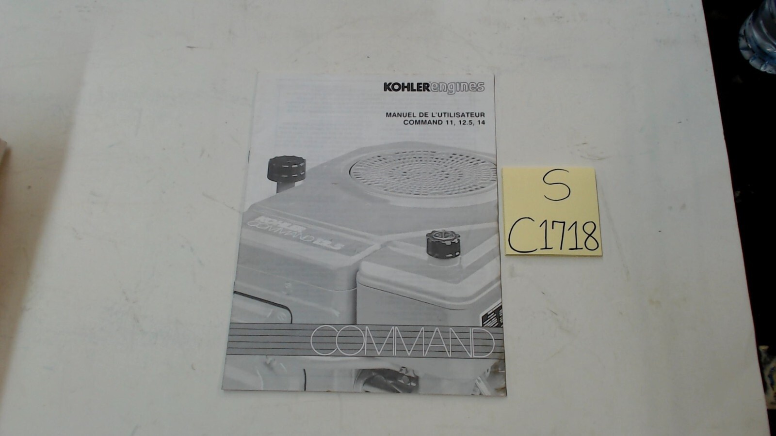 Kohler TP-2432 Belim 11,12.5,14 HP Owners Manual (Print in French)