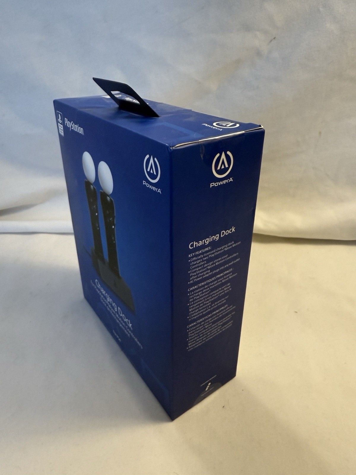 PowerA Charging Dock for PS4 VR Move Motion Controllers – Black – New Sealed