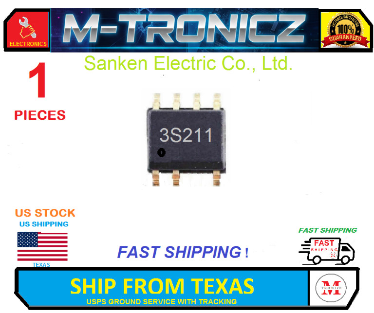3S211    SANKEN   SSC3S211 IC  CHIP CONTROLLER   SOP-7
