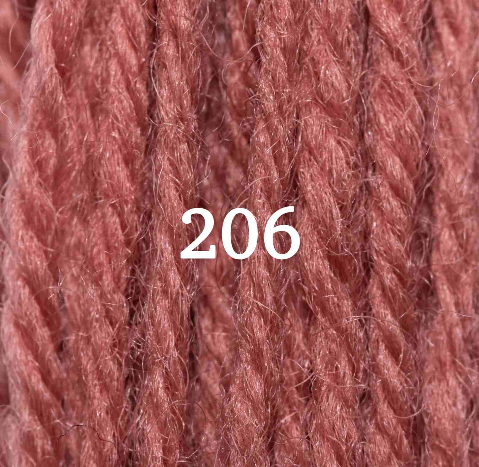 Appleton Tapestry Wool - 11 Yd Skein - Flame Red Color 206