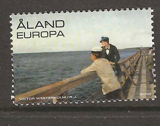 Aland Finland 2010 Victor Westerholm painting MNH (f321)