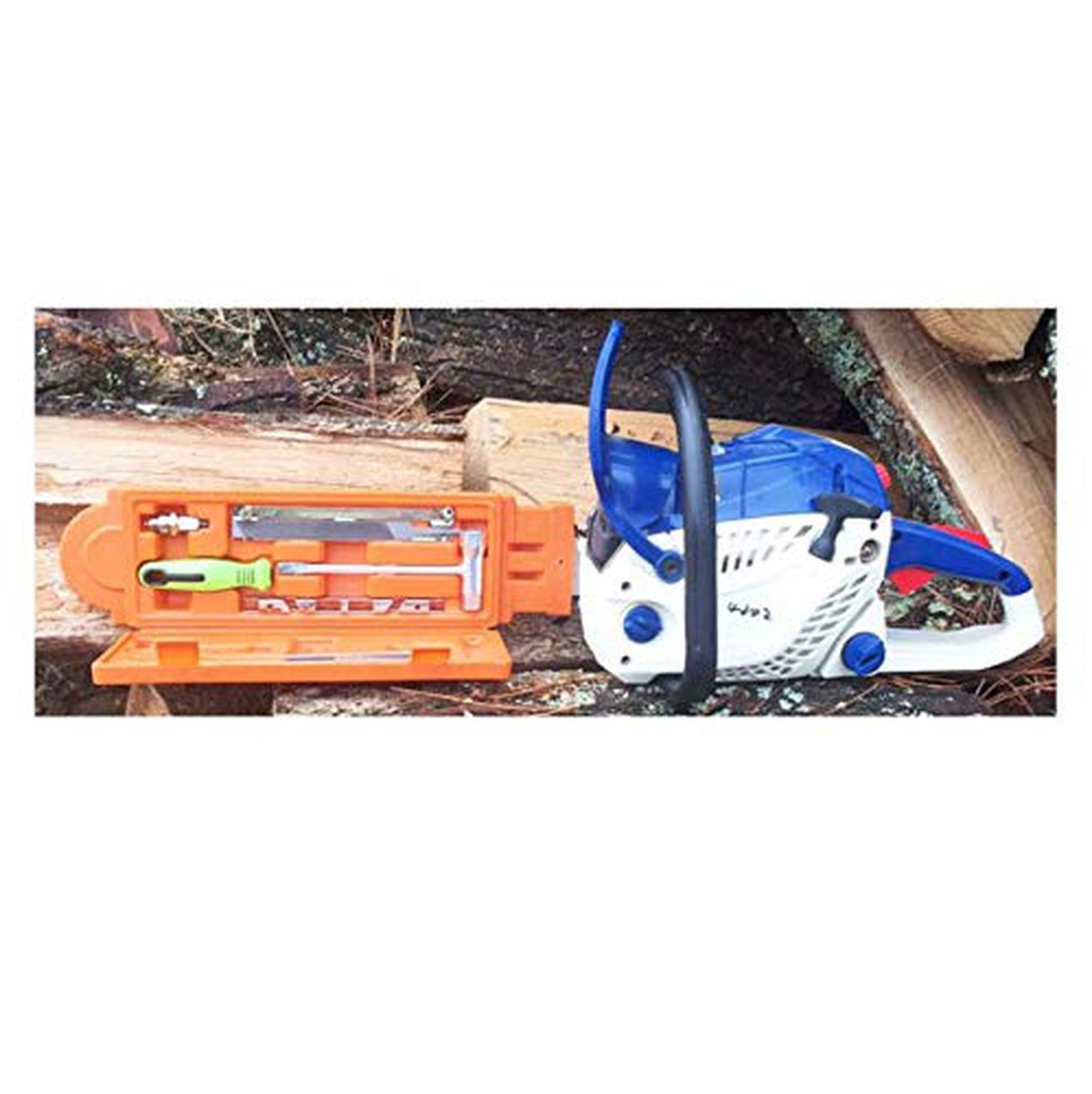 Forester 17" Bar Guard w/ Built in Tool Maintenance Box - 3/16" File