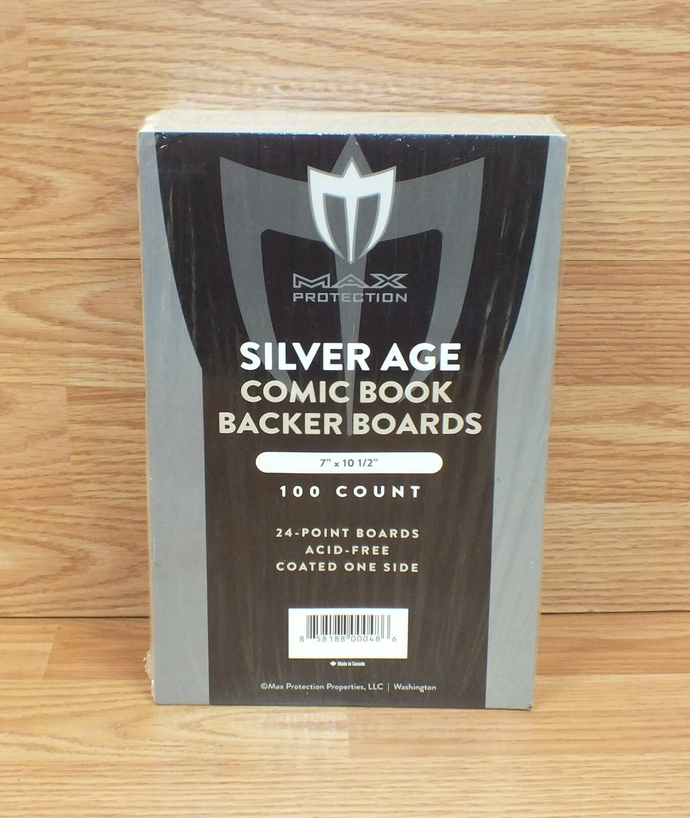 Max Protection Silver Age 7x10 1/2" 100 Count Acid Free Comic Book Backer Boards