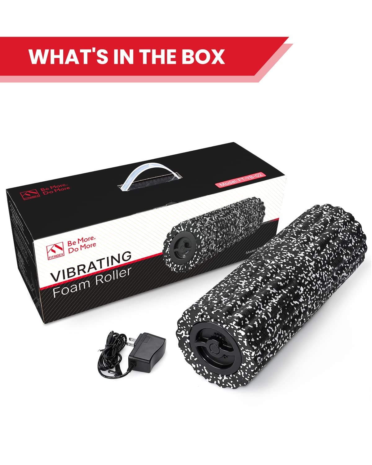 Vibrating Foam Roller for Exercise,4 Vibration Speeds,Rechargeable