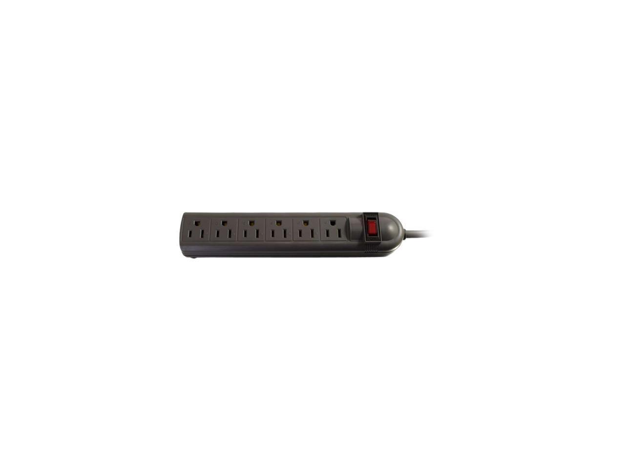 C2G 6-Outlets Surge Suppressor
