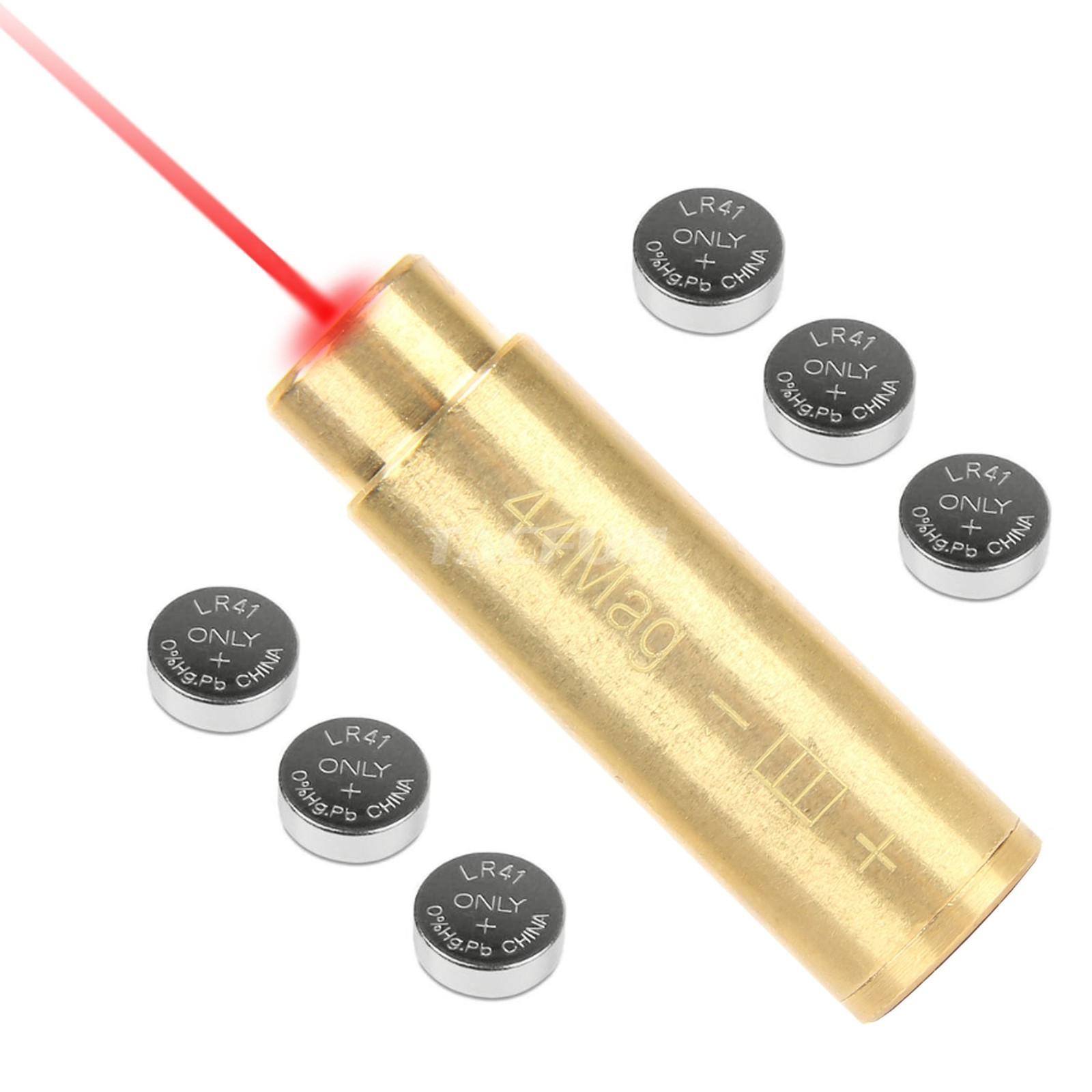 CAL .44 Magnum Red Dot Laser Boresighter Cartridge Brass Bore Sight Sighter