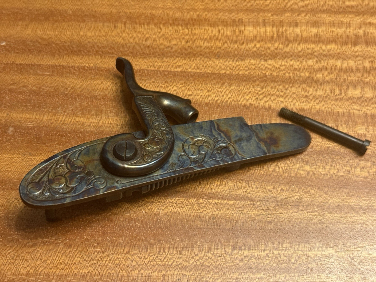 AMAZING MINTY Vintage TC Thompson Center Renegade Complete Lock Assembly
