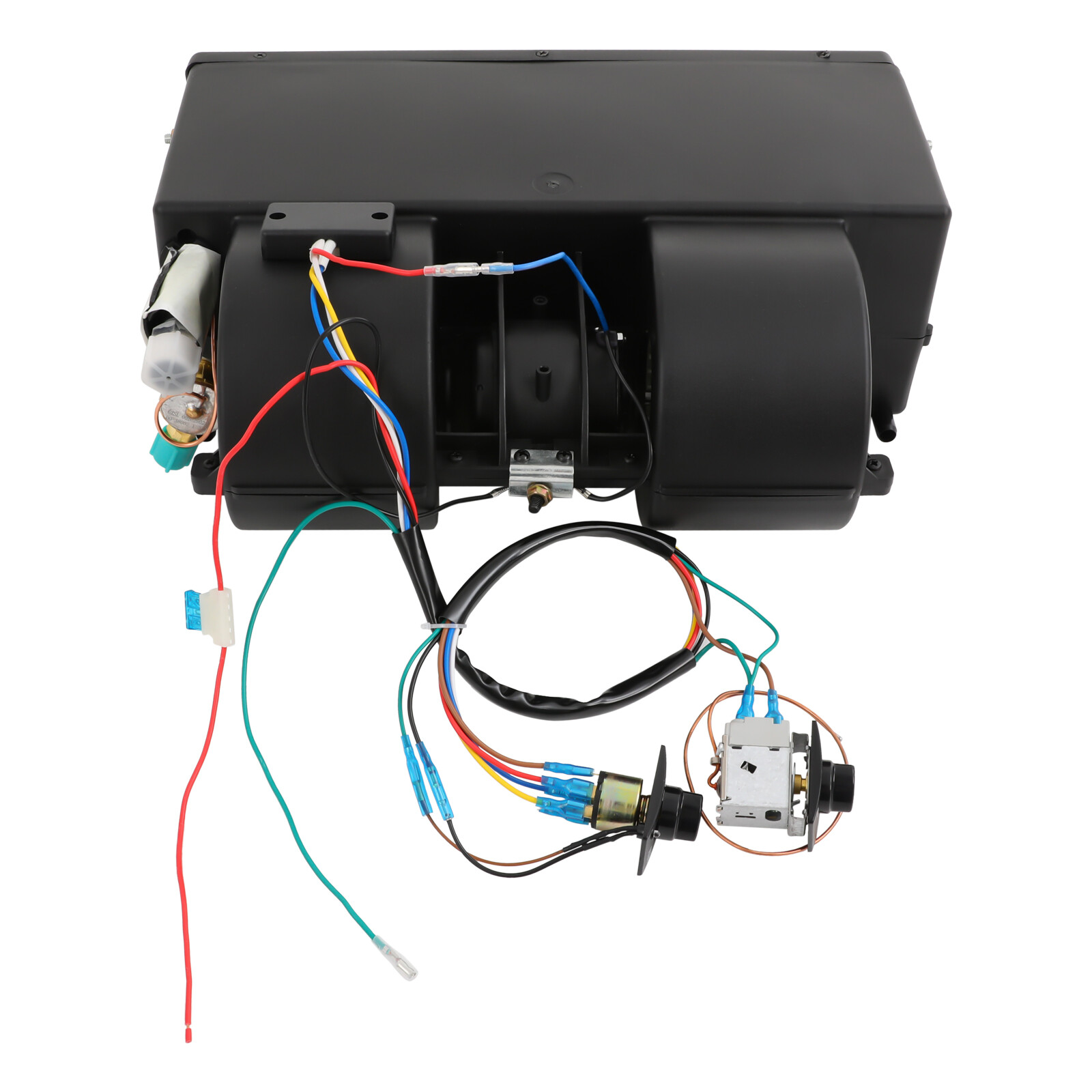 Universal 12V Car Underdash A/C Air Conditioning Evaporator Cooling Unit 3 Speed