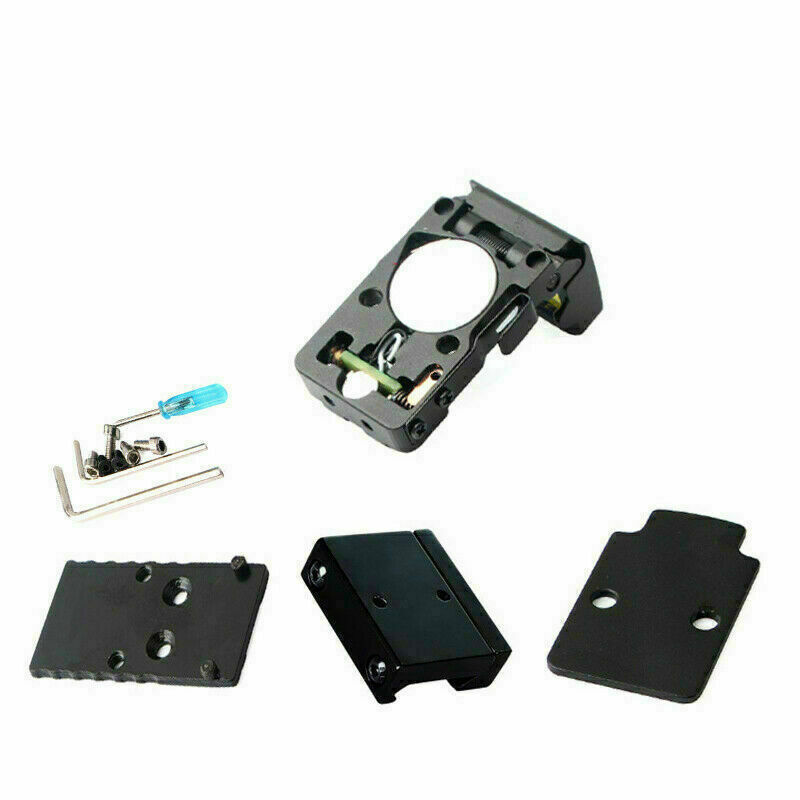 Tactical Mini Folding Flip Up Red Dot Reflex Sight RMR Scope Mount Holographic
