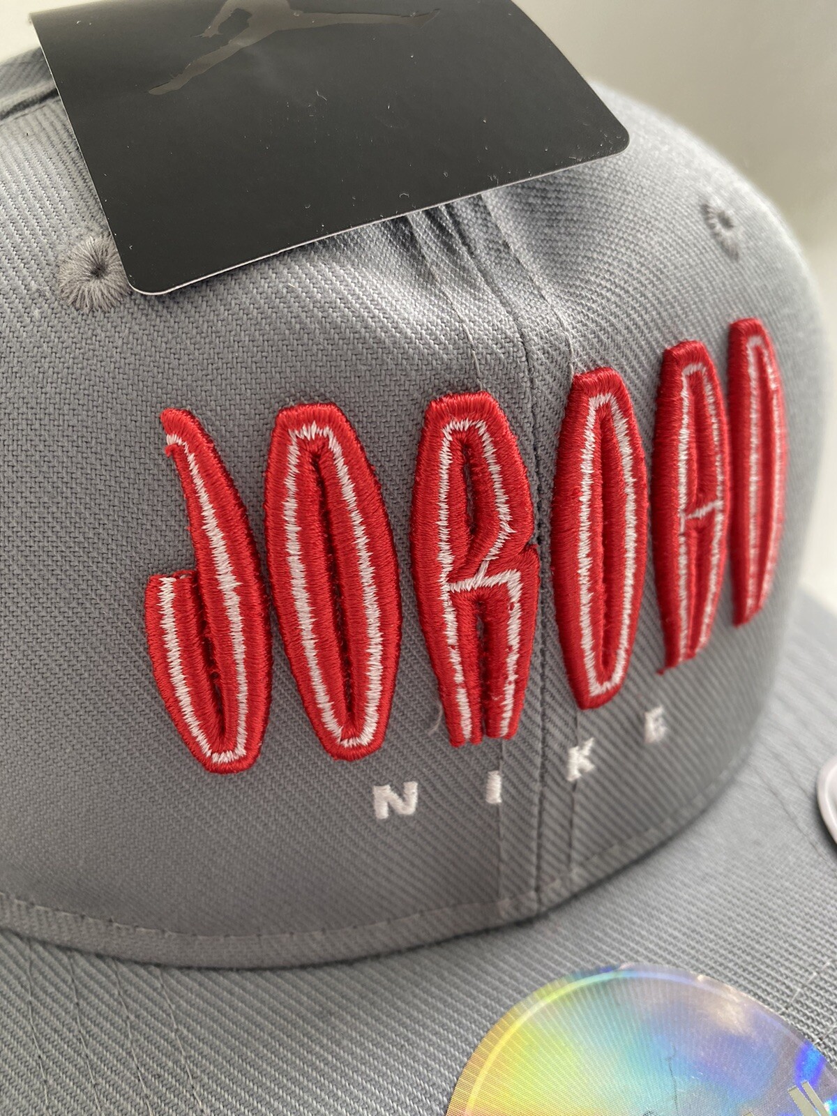 New NIKE Air Jordan Club Baseball Cap Hat Gray YOUTH BOYS NWT Jumpman Unisex