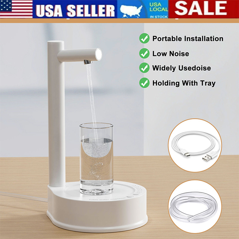 Desktop Water Bottle Dispenser Portable Electric Water Dispenser Pump