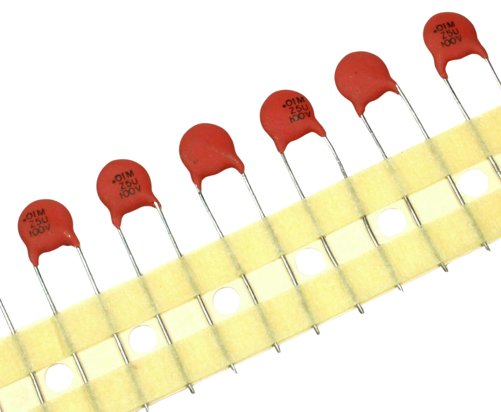 50/100 pcs - Ceramic Capacitor .01uF, 10000pF, 100V 103M  20±%, Z5U CCD