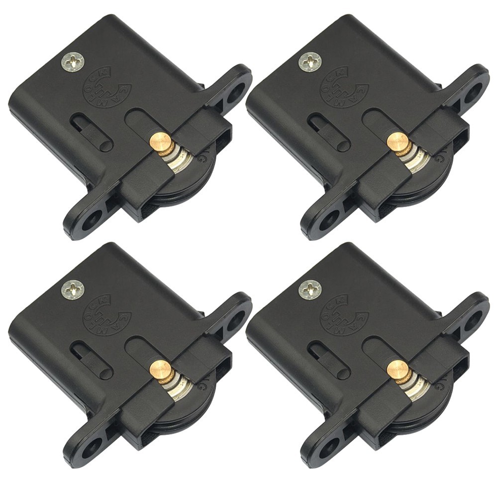 Adjustable Under Load Sliding Door Rollers Wheels 4 Pack Replacement Set