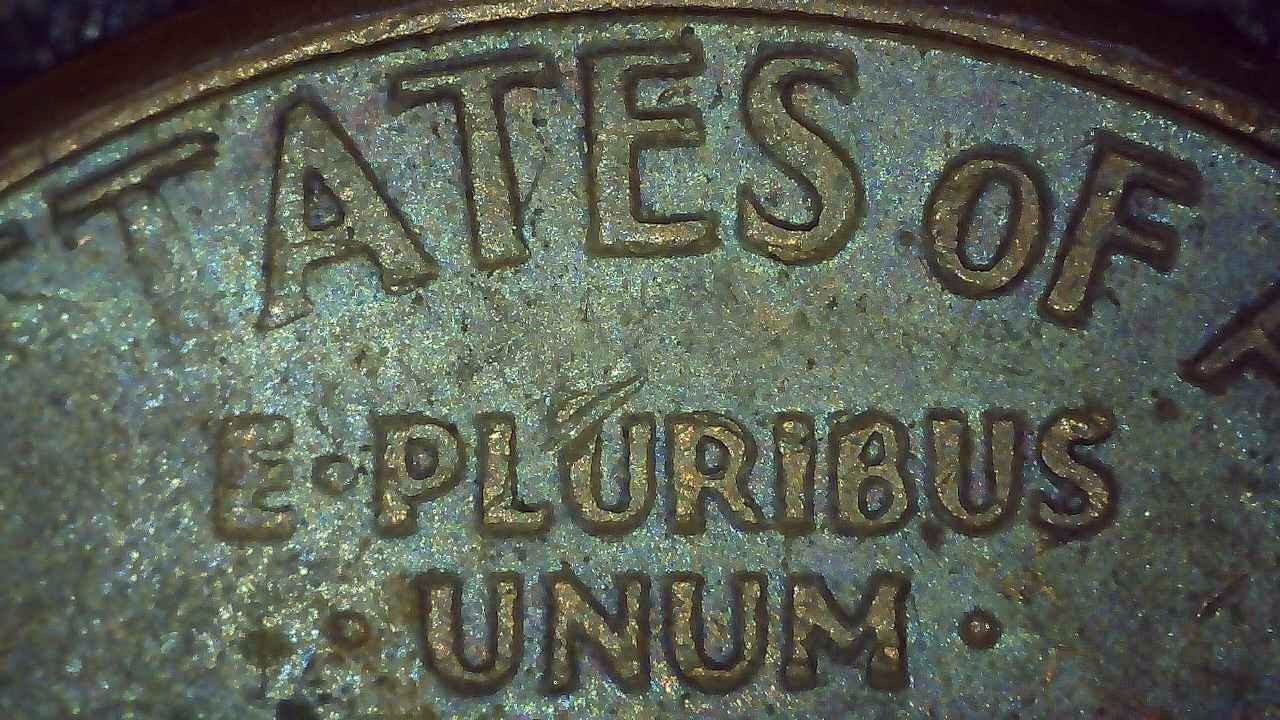 1974 D Lincoln Penny toned