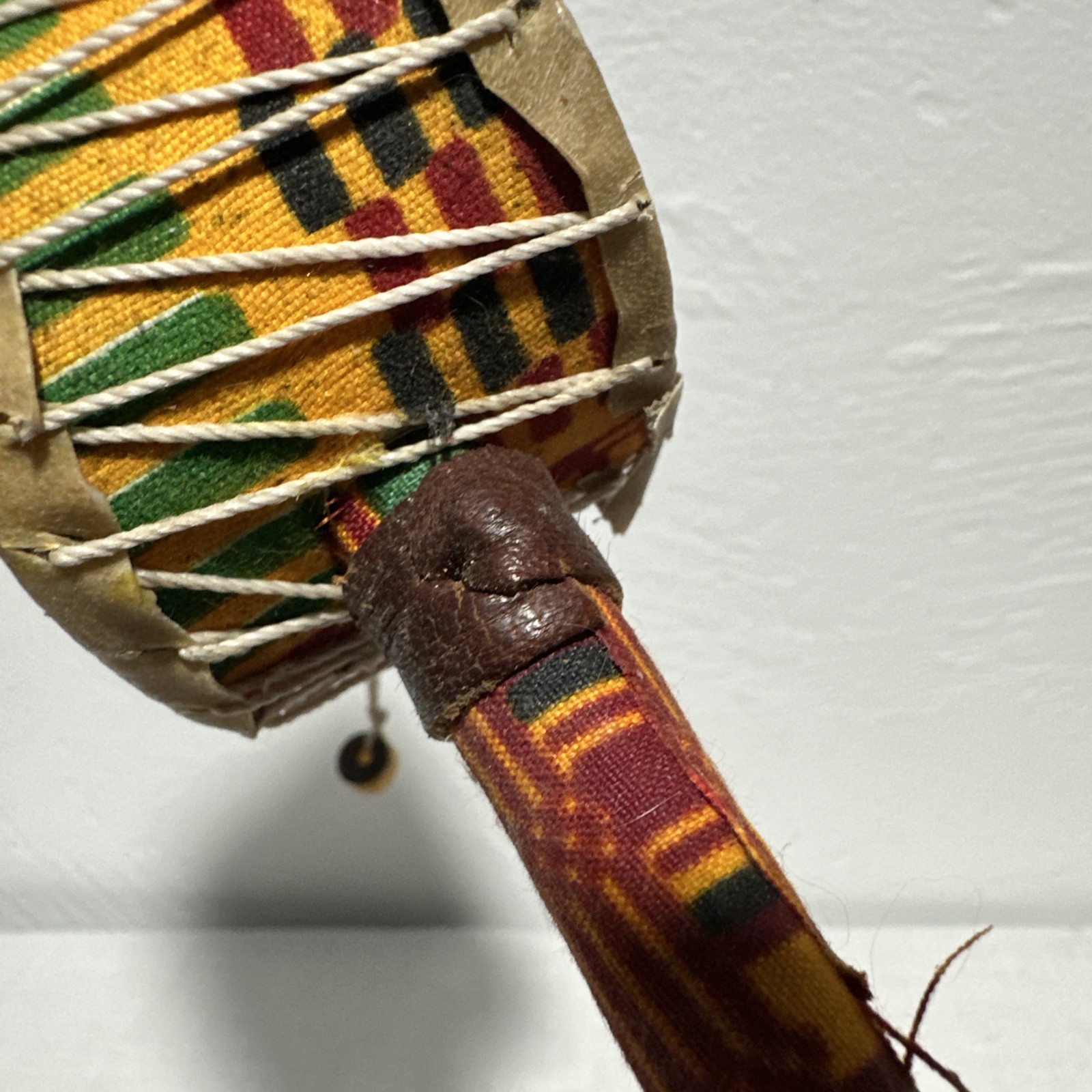 Rattle Drum / Monkey Drum Handmade 8.5"