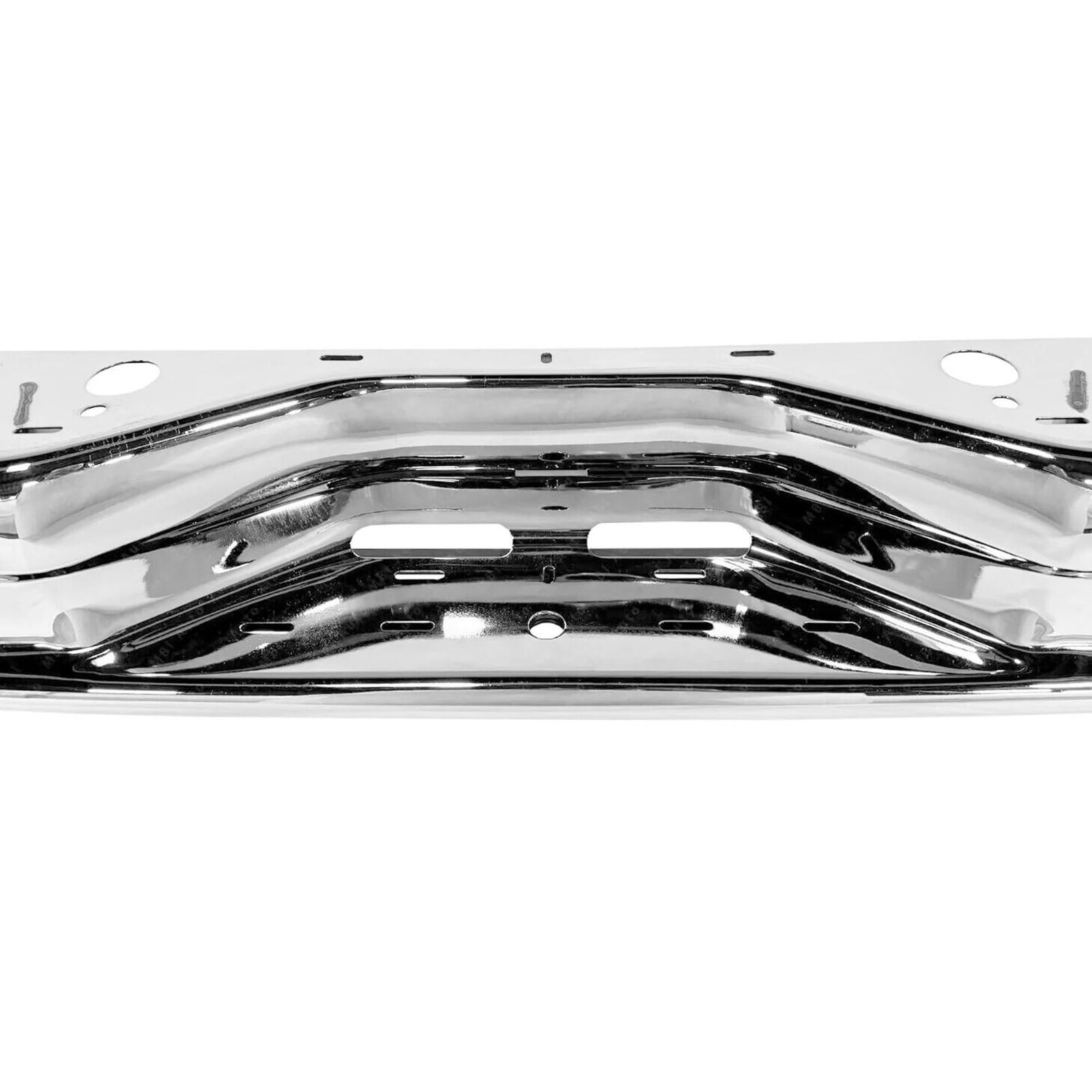 Rear Step Bumper Assembly Compatible with 1992-2014 Ford Econoline Van E-150