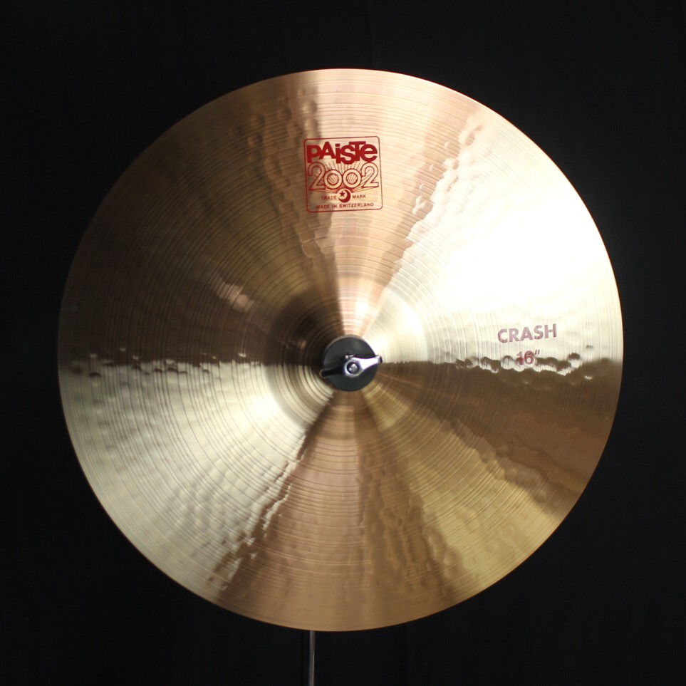 Paiste 16" 2002 Crash - 1097g (video demo)