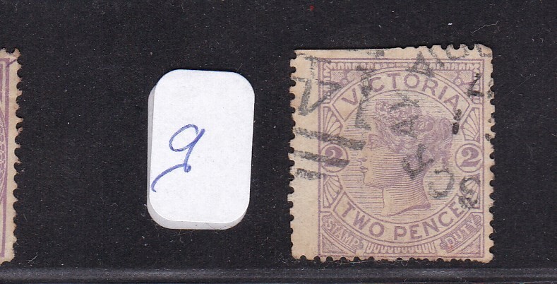 VICTORIA STAMP BRITISH COLONY 1873 NO. 69 -OBL.B-VSCAN-L089