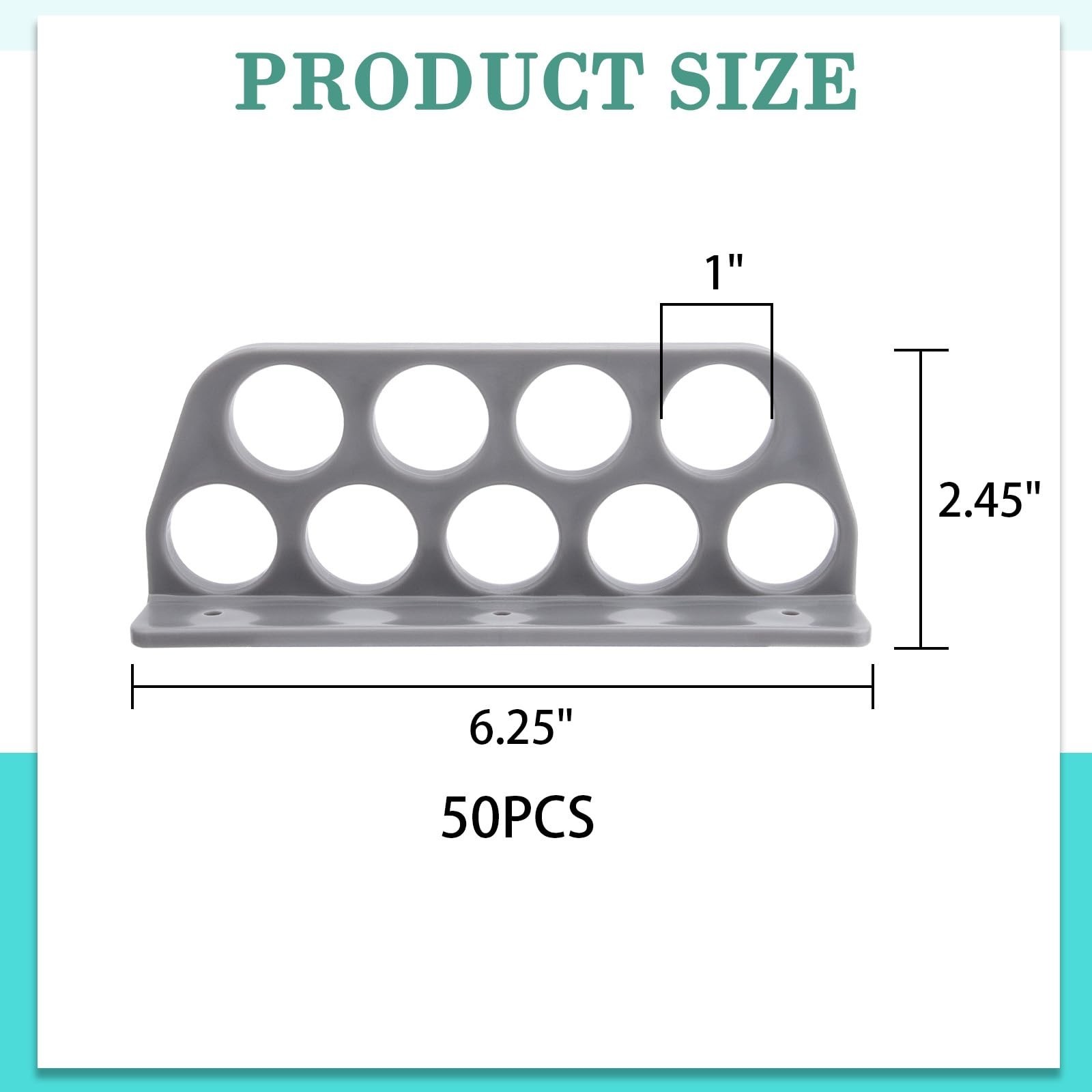 50 Pack Cable Chase-Wire Bracket, Cable Support Wire Bracket Holder for NMB E...