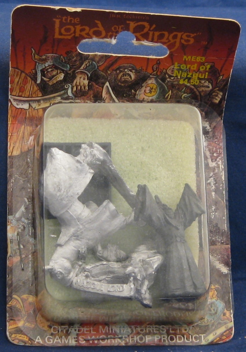Lord of the Nazgul Pack, Citadel (1985) ME63 GW OOP Metal LotR Rings Miniatures
