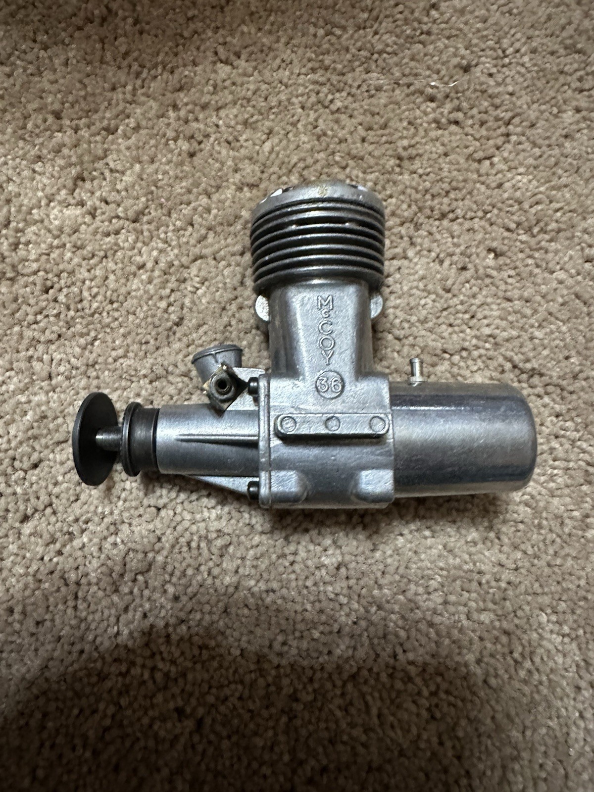 Vintage McCoy 36 .36 R/C Motor Plane Engine Control Line Free Flight Airplane