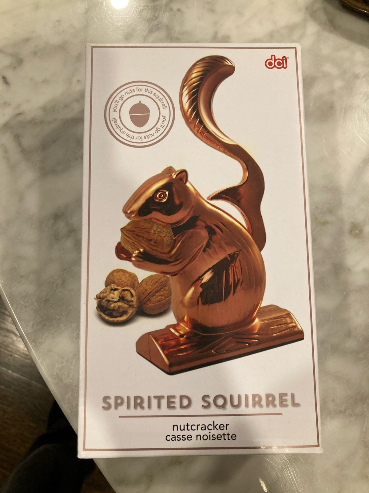 dci Copper Squirrel Nutcracker - NEW