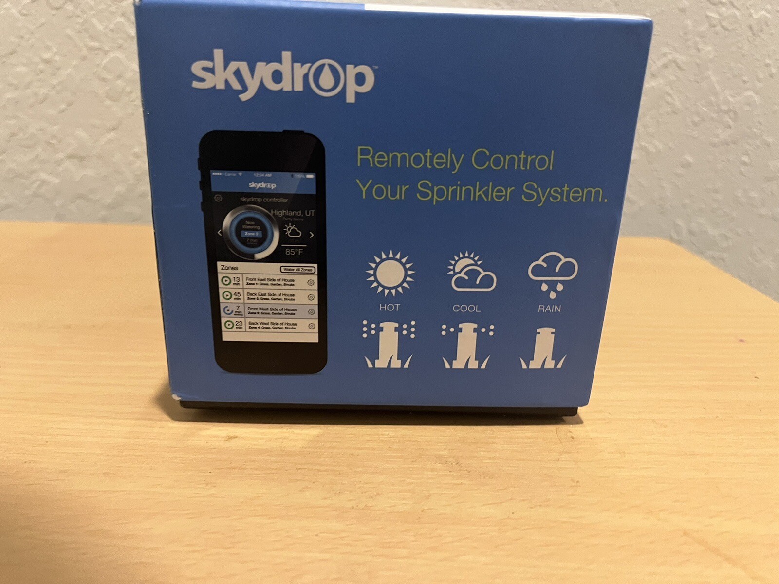 SkyDrop 8 Zone Wifi-Enabled Smart Watering Sprinkler Controller