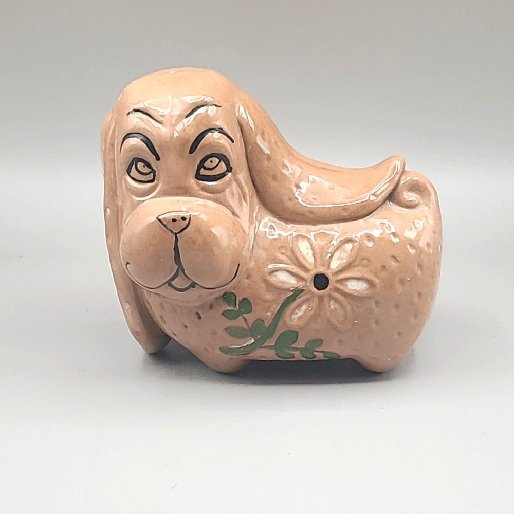 Vintage Ceramic Hound-Dog