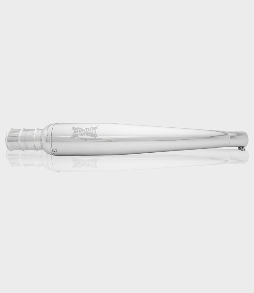 BEAT PERFORMANCE EXHAUST CHROME FIT FOR R.E CLASSIC & BULLET & ELECTRA 350 & 500