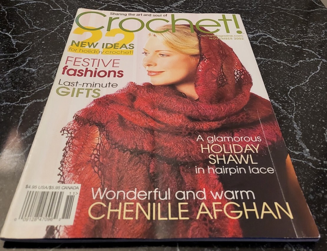 DV6 CROCHET! MAGAZINE, NOVEMBER 2002