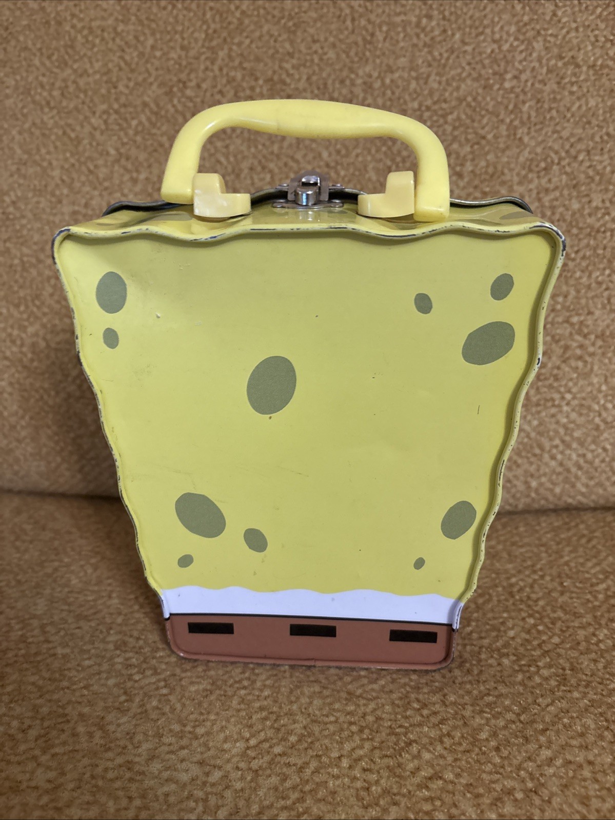 2003 SpongeBob SquarePants Metal Lunch Box Viacom